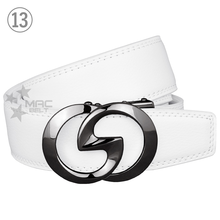 ベルト ゴルフメンズ 穴なし MBW-17