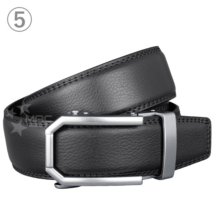 ベルト メンズ 穴なし オートロック 無段階 本革 カジュアル ビジネス