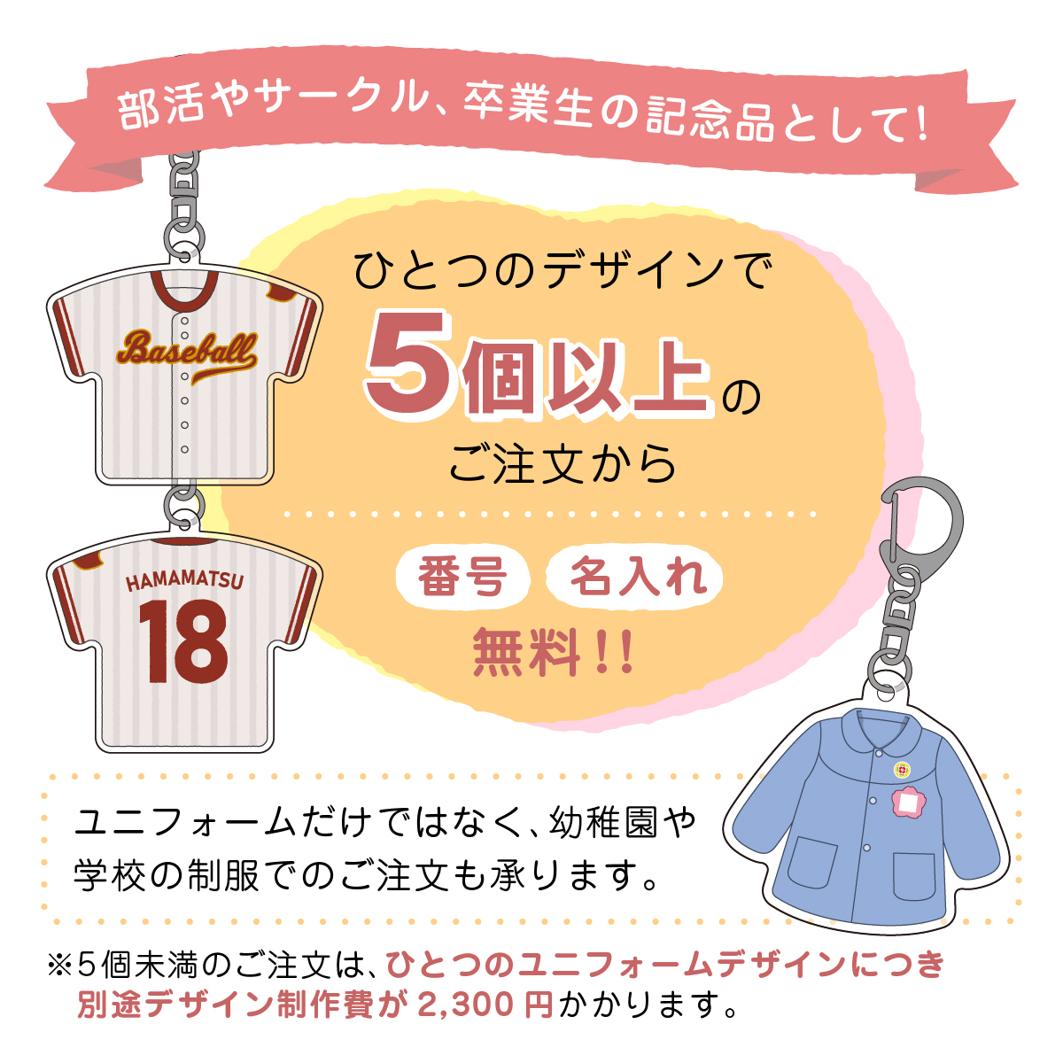 5個から