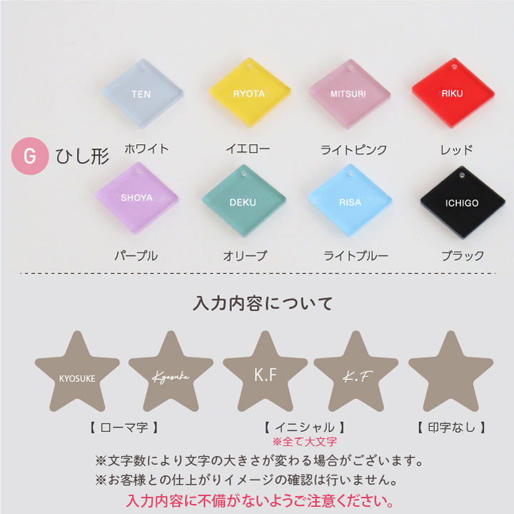 アクリル一覧4