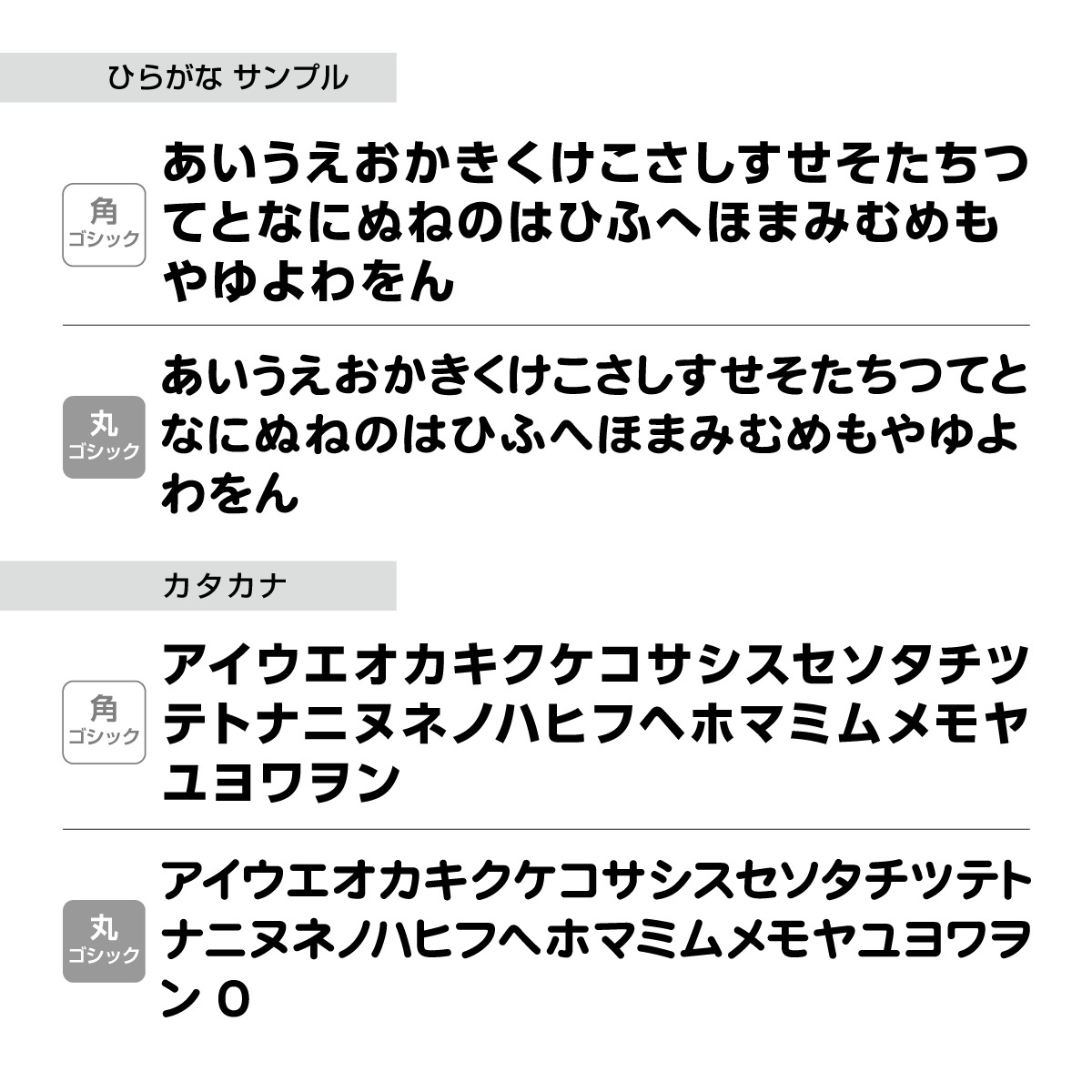 ひらがなカタカナ