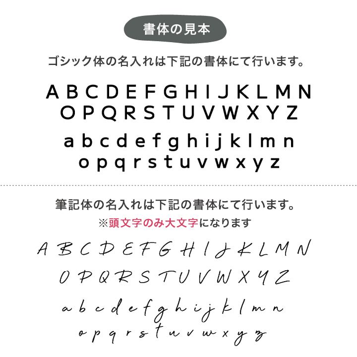 フォントについて