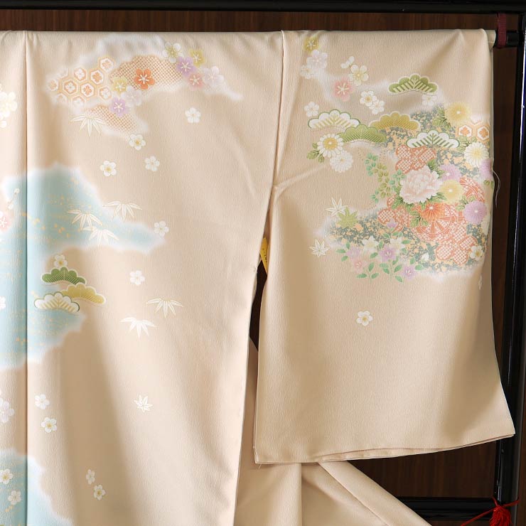 楽天市場】【絽の夏きもの】H・L 着物 小紋【着物単品】ダスティ