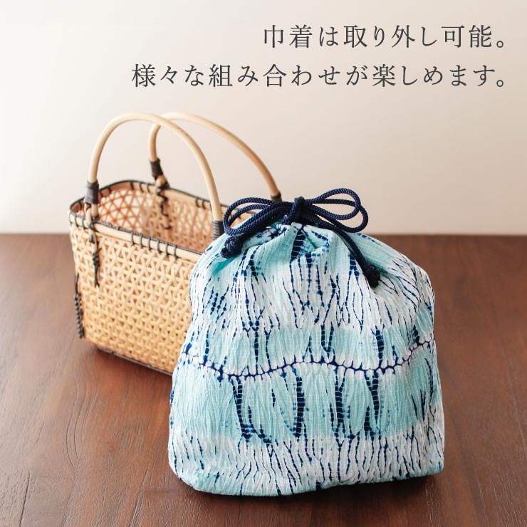 [有松絞り巾着付き] 有松・鳴海絞り 巾着 竹...の詳細画像4