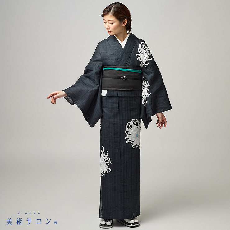 【美品&レア！】注染染め絞り浴衣　大きめ 街着屋・きもの遊び・ - □ 逸品浴衣（注染・絞り）｜Yahoo