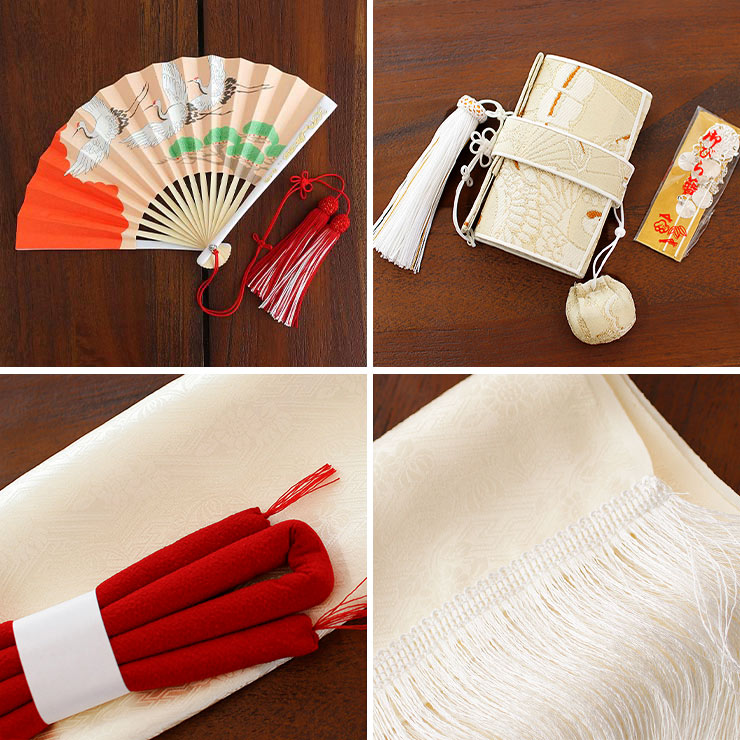 正絹 七五三 7歳 着物セット 女の子 赤色 SP40 販売 フルセット 753