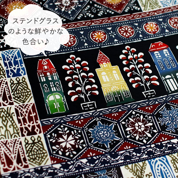袋帯 抽象風景柄 教会 カジュアル 深蘇芳色 O-5012 000000027172-04.jpg?size=l&w=