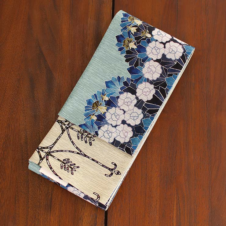 召しませ花＞リバーシブル半幅帯-和花更紗 | 着物や浴衣なら和モダン