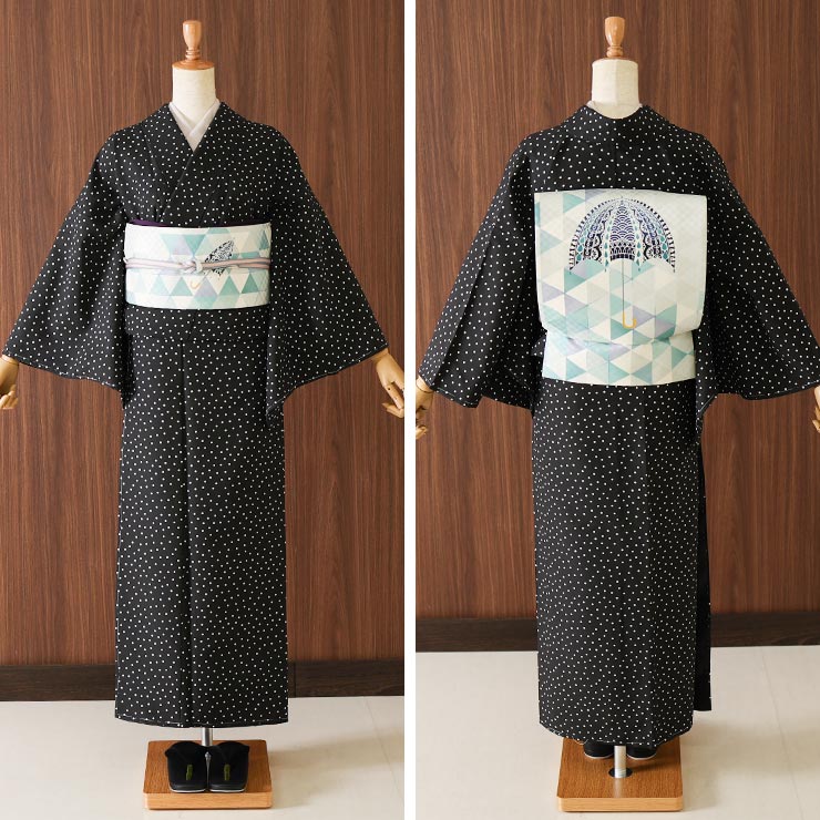 新品 召しませ花 京袋帯 315 モザイクパラソル 帯 正絹 傘 楽天市場】[正絹 名古屋帯] 召しませ花 一重太鼓 京袋帯