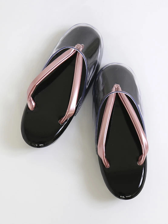 日本製 「時雨履き 雨草履(全7色)」 フリーサイズ 黒 白 ブラック 