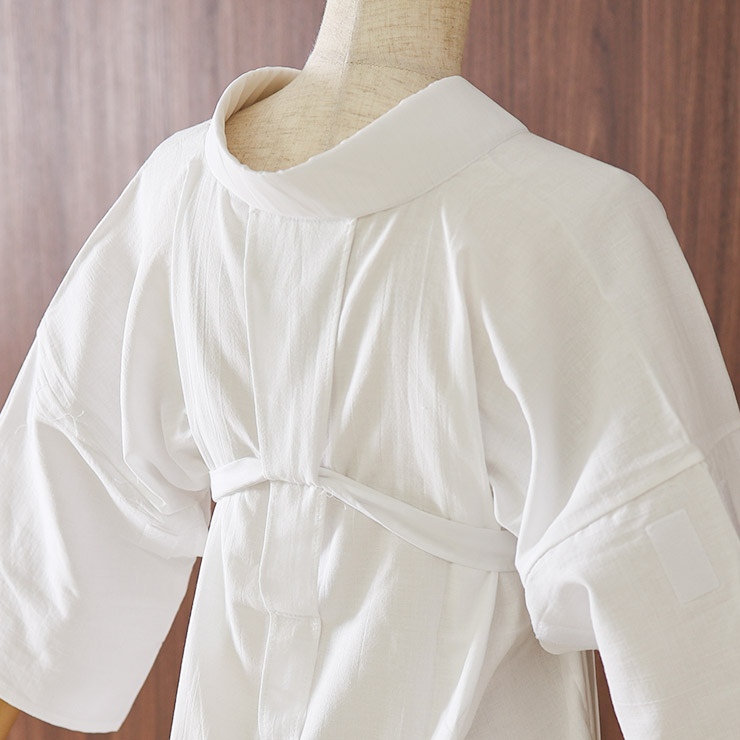 ◆おふく◆長襦袢　ゆったりサイズ 日本製] 夏用 洗える うそつき スリップ 襦袢 単品 8サイズ 絽