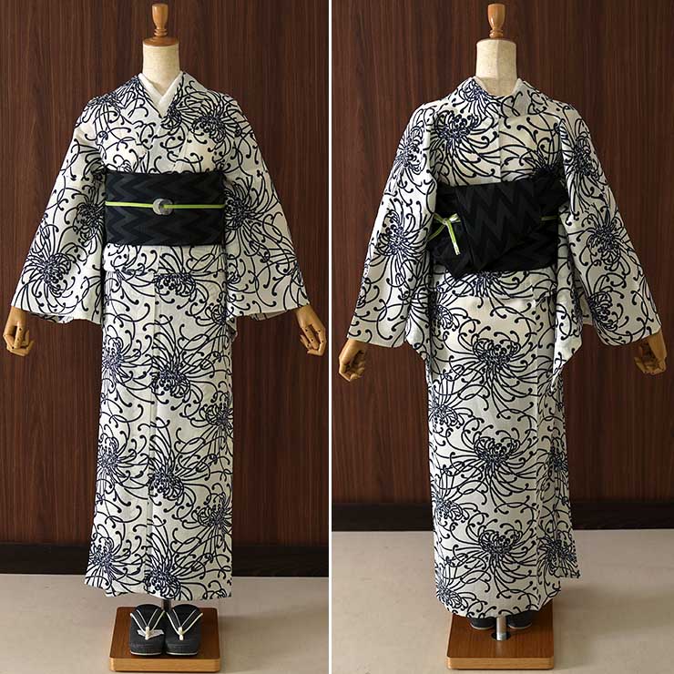 セオα] 洗える浴衣 花竹垣 (水色） ゆかた セオアルファ CEOα お