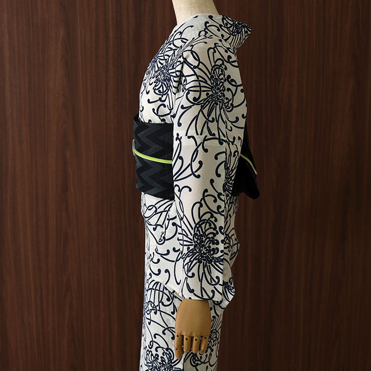 浴衣単品　和風館　セオアルファ　浴衣　単衣　菊　アンティーク風 10002243_1.jpg