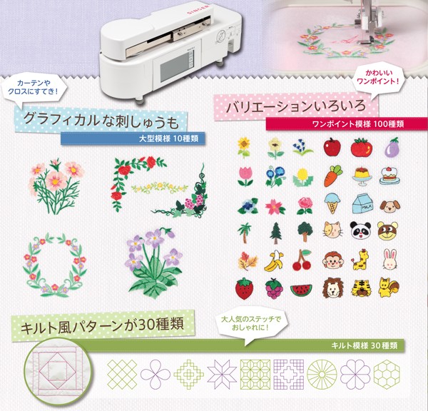 SINGER（ミシン） 【ミシン部品】シンガー コンパクト刺しゅう機