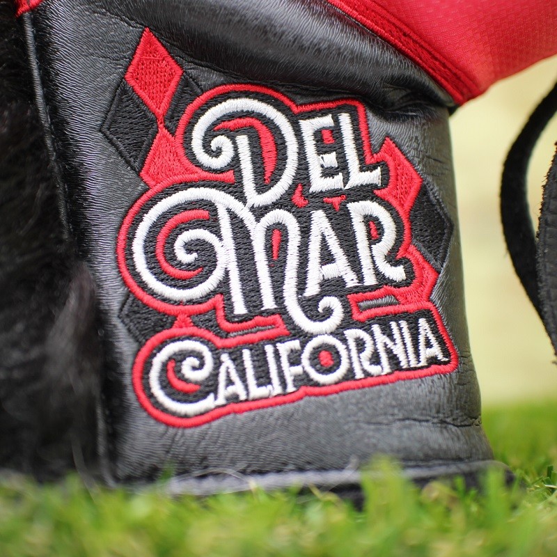 【スコッティキャメロンギャラリー】2017 DEL MAR CALIFORNIA デルマー　サラブレット　パターカバー 競馬　馬　ウマ【16aw】 スコッティキャメロンギャラリー