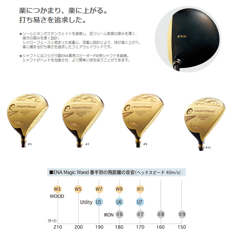 ENA MagicwandSF ウェッジ3本セット【激レア品】 ENA MagicwandSF