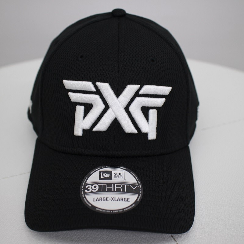 PXG GOLF NEW ERA ゴルフキャップ ブラック LからXLサイズ フレックス