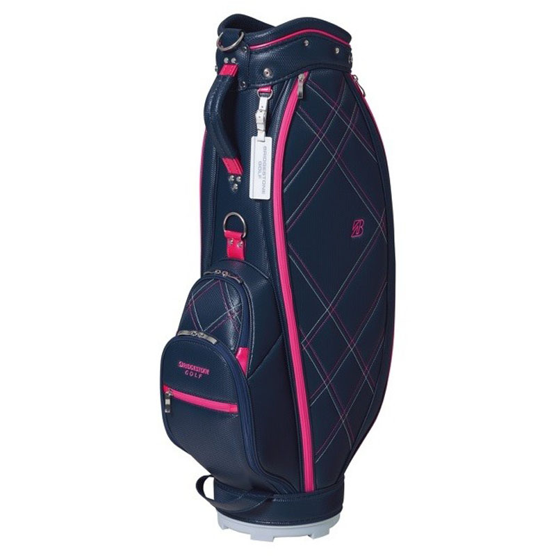 ブリヂストン ゴルフ CBG251 レディース キャディバッグ 軽量レディスモデル 8.5型 2.7kg 女性用 バッグ BRIDGESTONE  GOLF Caddy bag LADIES 22sm