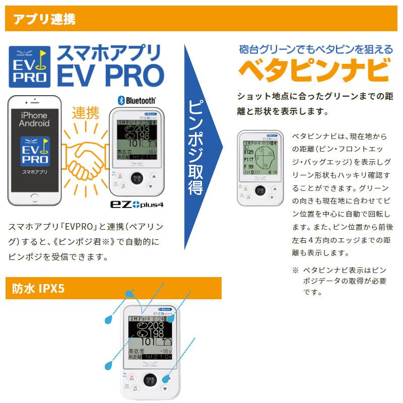 EAGLE VISION 朝日ゴルフ イーグルビジョン ez plus4 EV-235 高