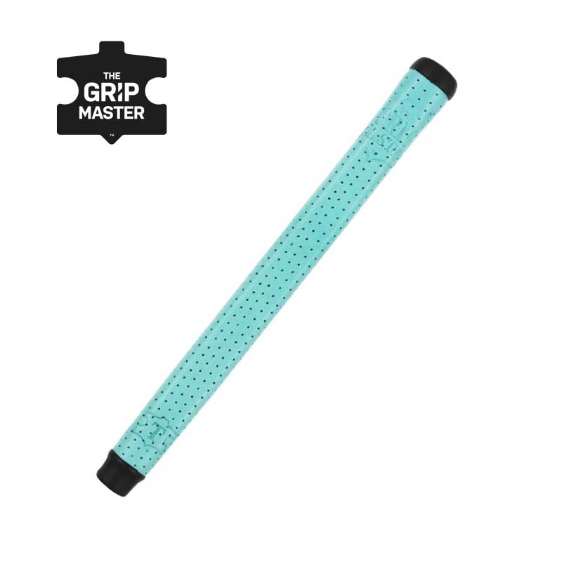 The Grip Master グリップマスター パター用グリップ ミッドサイズ 75g ティファニーブルー 本革 ゴルフ 最高級羊革 雨汗に強い  midsize グリップ交換