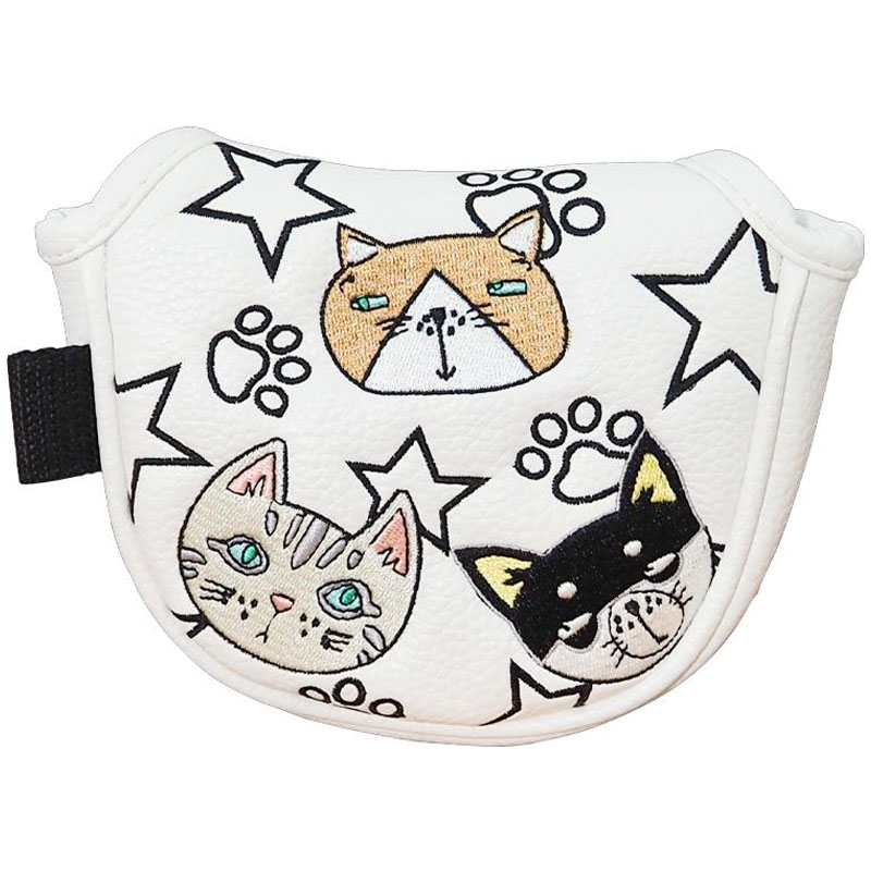 ダリーナキャット DNPC 02 パターカバー マレットタイプ 2023年モデル 猫 ネコ ダリーナ ゴルフ パター用 ヘッドカバー 保護