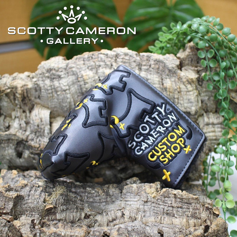 スコッティキャメロンギャラリー限定デザイン カリフォルニア ジャンクヤードドッグ パターカバー dog ヘッドカバー ピンタイプ ミッドマレット  scotty cameron