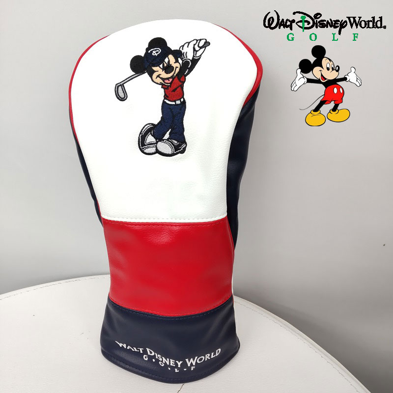 ウォルトディズニーワールドゴルフ ミッキーマウス ドライバー用 ヘッドカバー レッド ネイビー460cc対応 walt disney world  golf head cover : 23wdw-mk1w : 町のゴルフ屋さん - 通販 - Yahoo!ショッピング