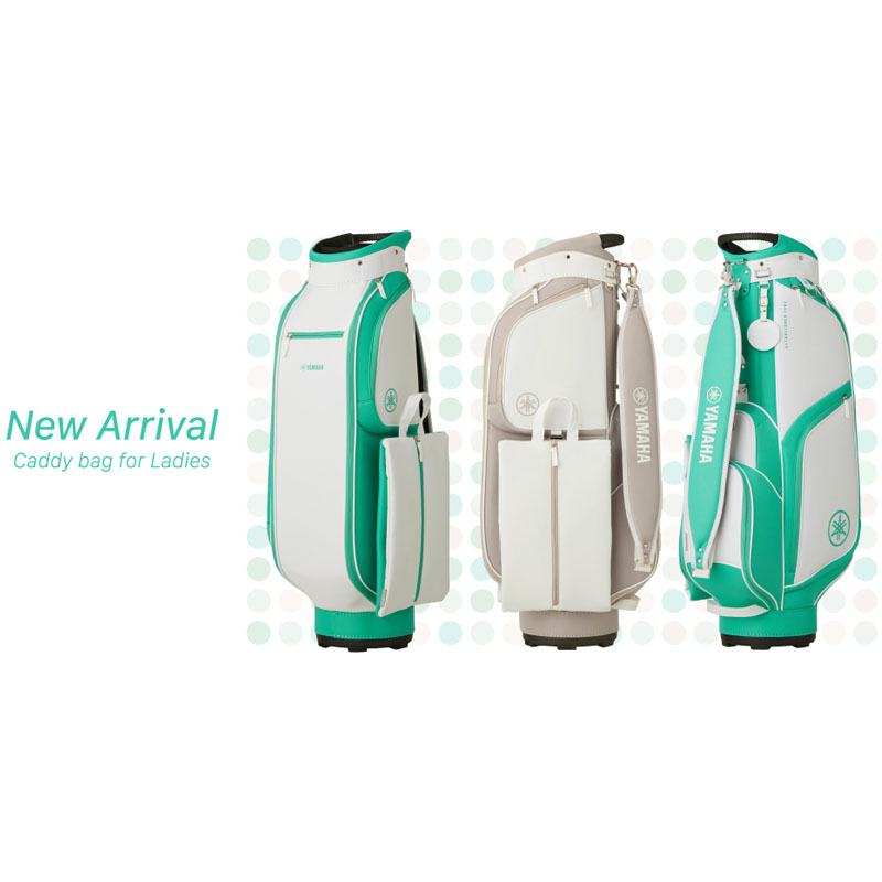 YAMAHA（ヤマハ） ゴルフ レディース キャディバッグ グリーンx