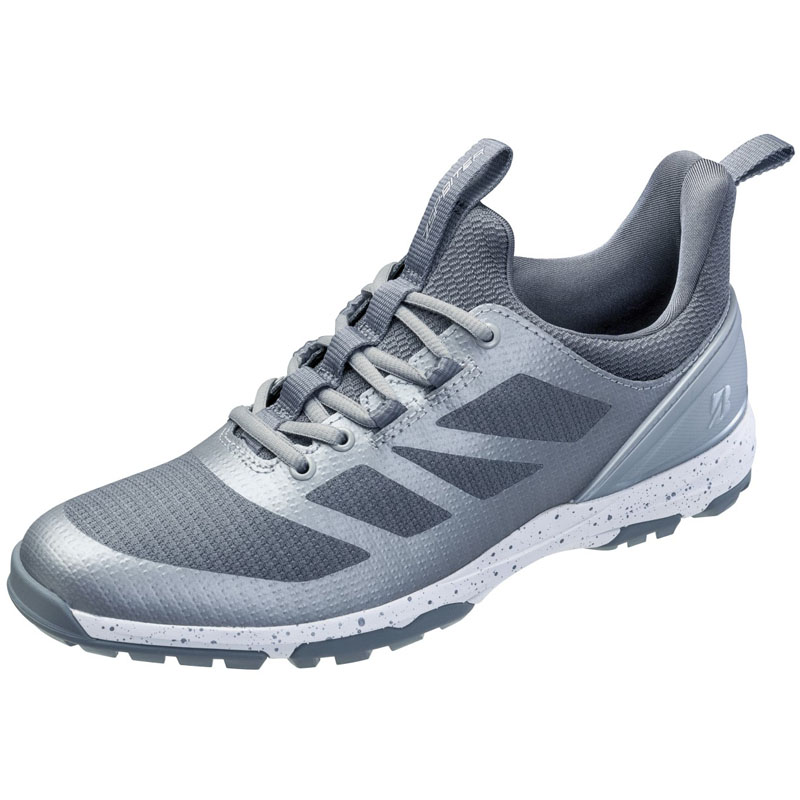 asics BRIDGESTONE ゴルフシューズ シルバー BRIDGESTONE GOLF ブリヂストン ゴルフシューズ ゼロ・スパイク