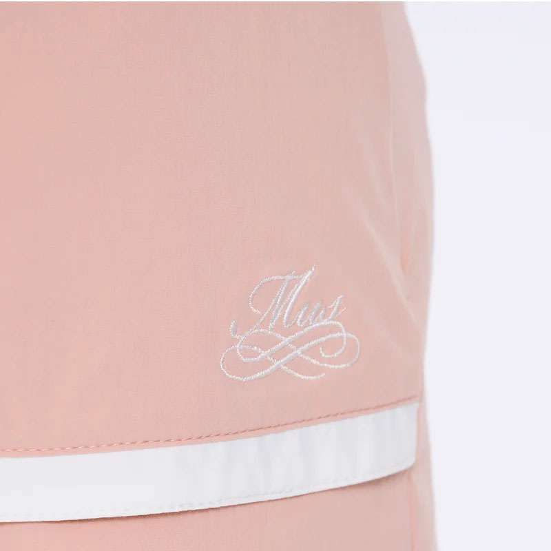 M・U SPORTS 特価セール 女性用 ヨーク付きスカート ピンク