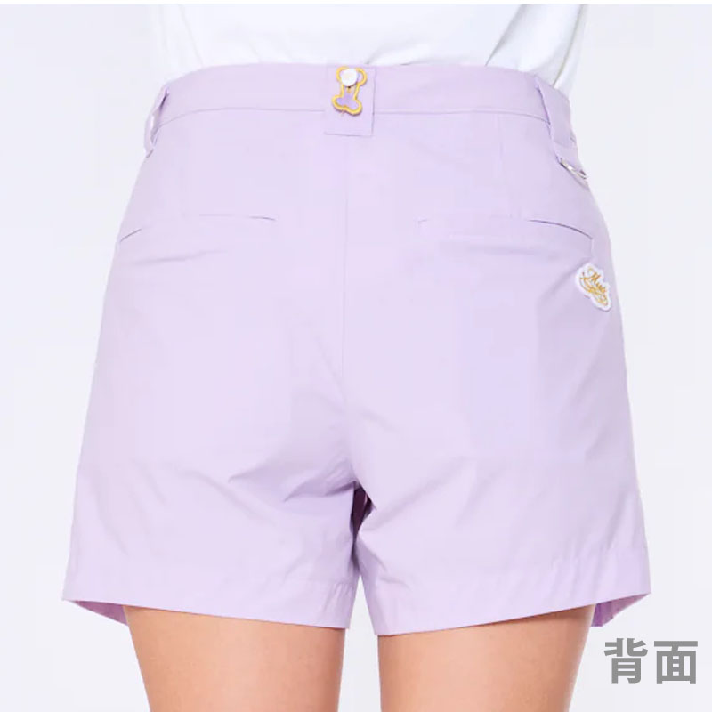 ウエサコゴルフショートパンツ M・U SPORTS 最終処分 MU スポーツ ゴルフ ショートパンツ パープル
