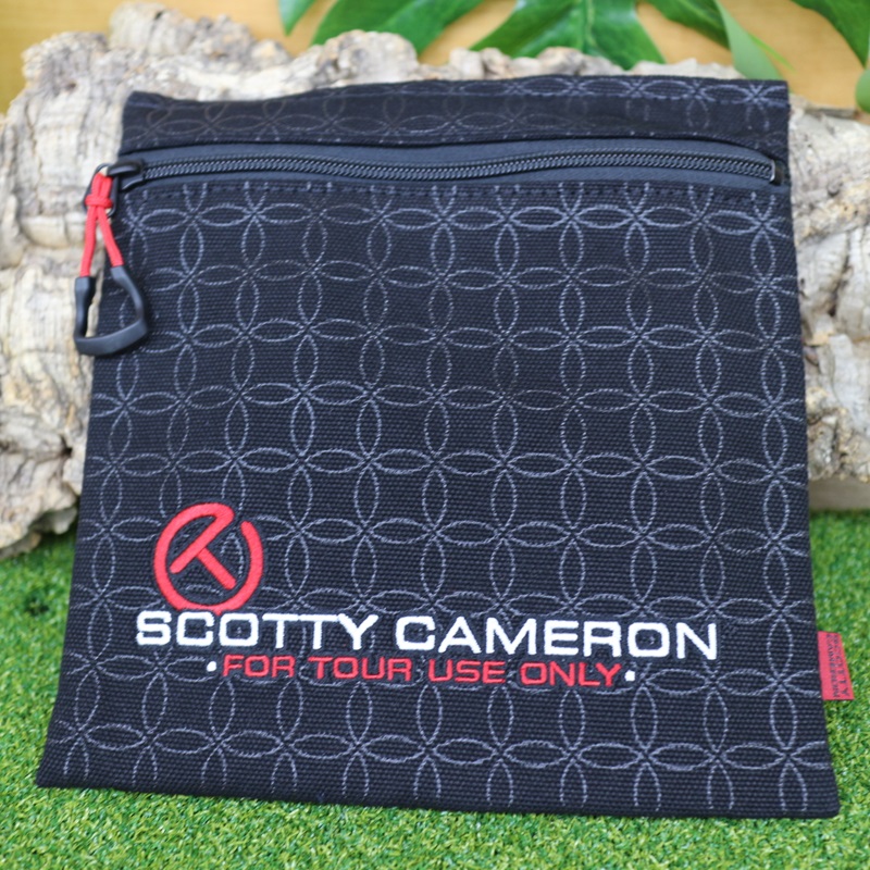 超希少　新品未使用　スコッティキャメロン　サークルT ワサビ　ラウンドポーチ SCOTTY CAMERON スコッティキャメロン ギャラリー 限定 サークル