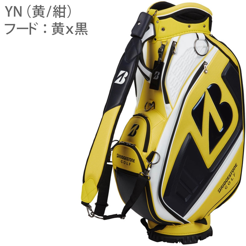 BRIDGESTONE GOLF キャディバッグ（色：イエロー系）｜ゴルフ用