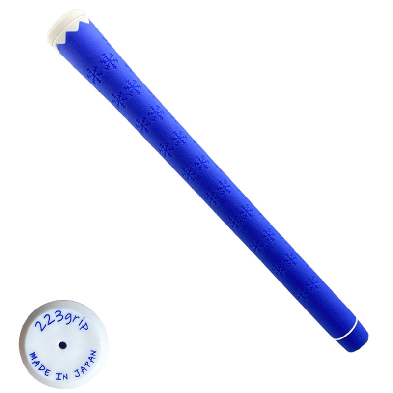 223grip 富士山 グリップ 選べる 5色 6本セット バックライン無し 約50g 日本製 滑りにくい ゴルフグリップ ブルー ブラック レッド グリーン グレー Golf Gripの画像