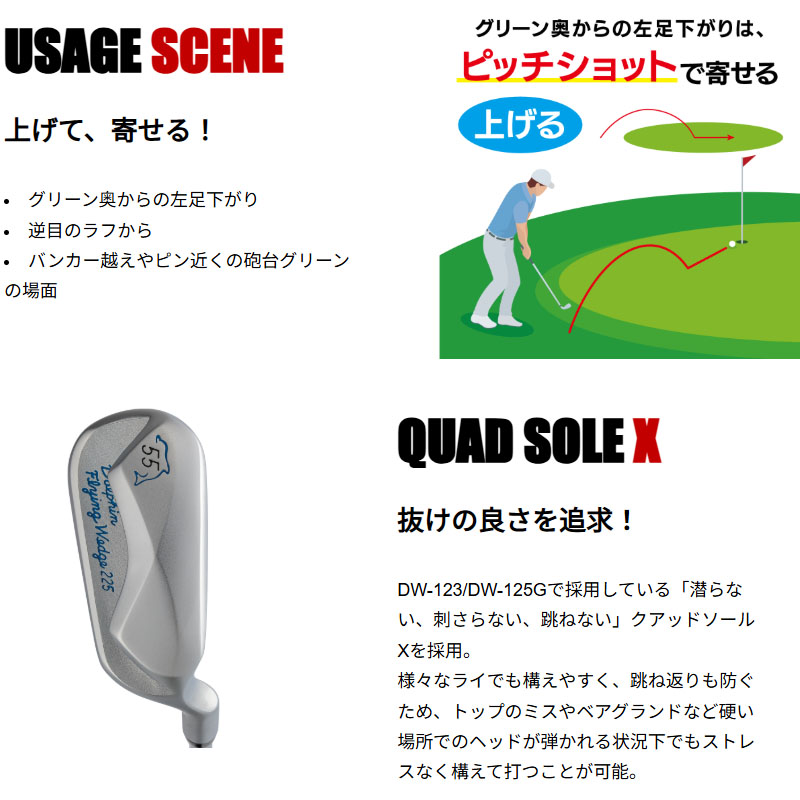 Dolphin Wedge キャスコ ドルフィン フライング ウェッジ DFW-225
