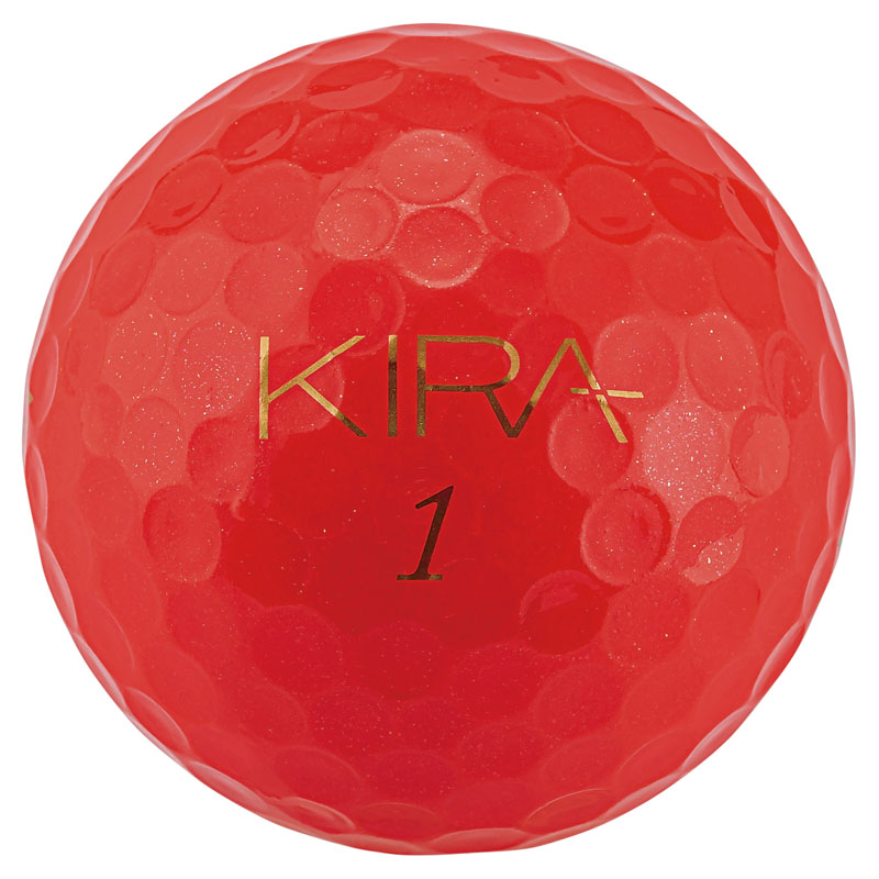 キャスコゴルフボール キラダイヤモンド レッド ダース KIRA DIAMOND KIRA 【3ダース】 キャスコ DIAMOND ゴルフボール 3ダースセット 36球