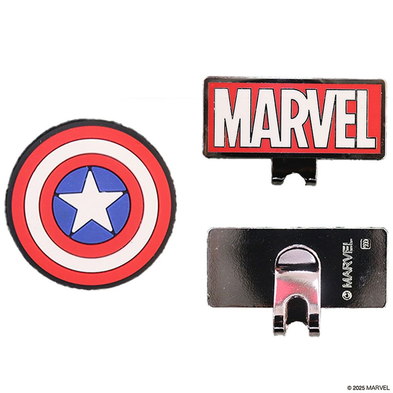 丸眞 マーベル キャプテン・アメリカ ゴルフグッズ 3点セット