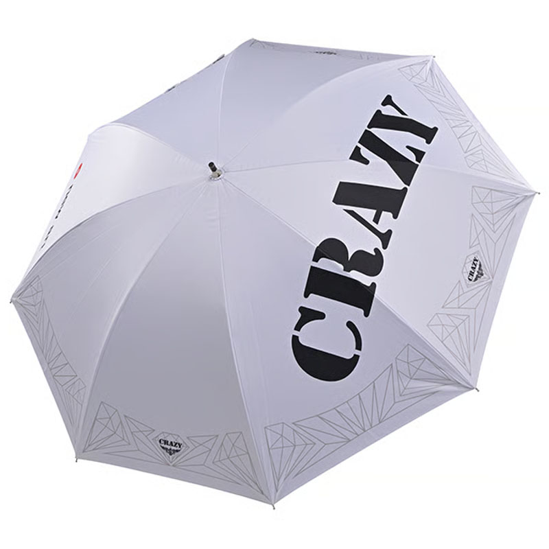 CRAZY（クレイジー） アンブレラ 晴雨兼用 ゴルフ傘 UVカット（遮蔽率