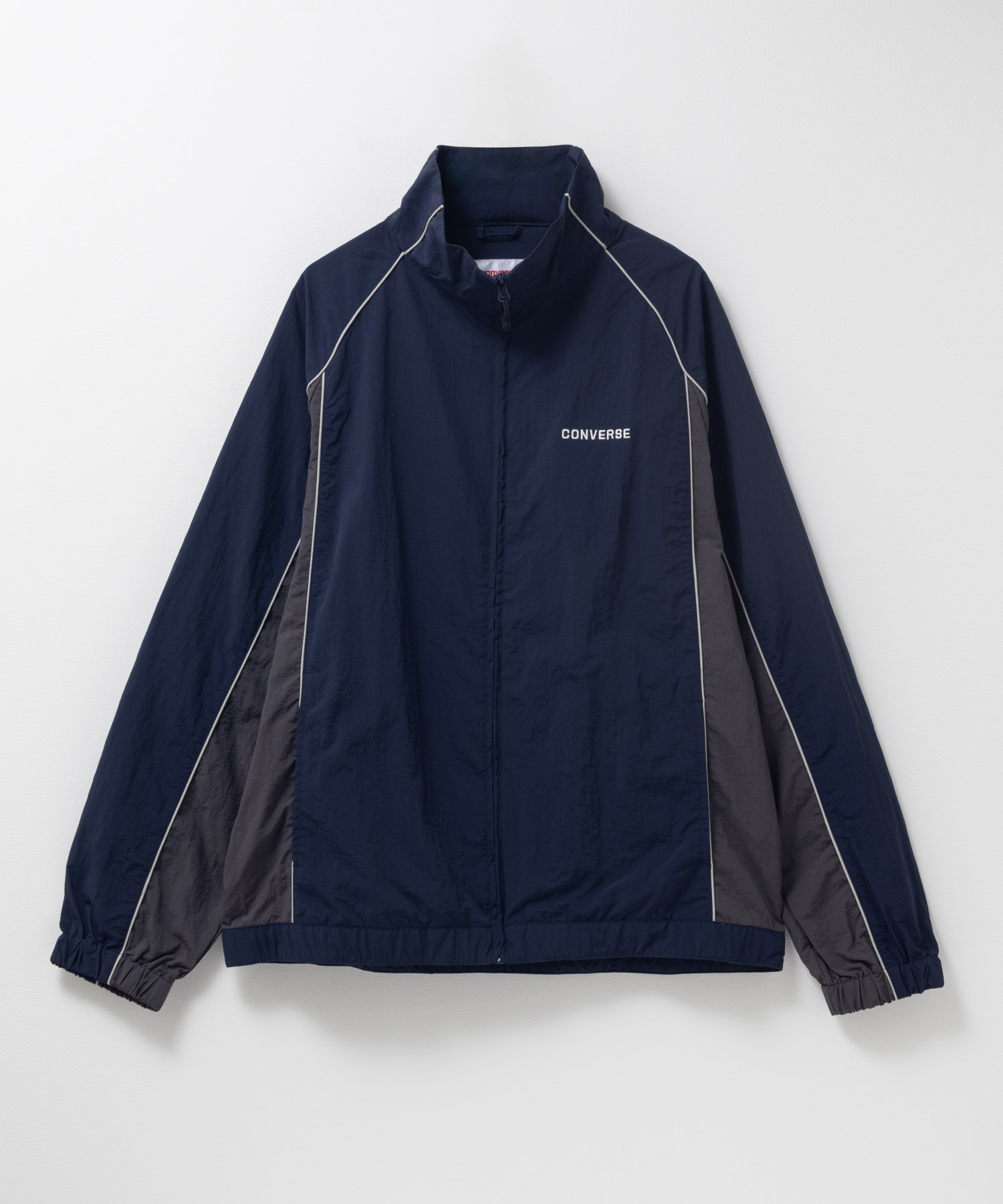 コンバース フライトジャケット ナイロンジャケット MA-1 ダークネイビー CONVERSE（コンバース） ブルゾン メンズ はっ水 軽量 ナイロン