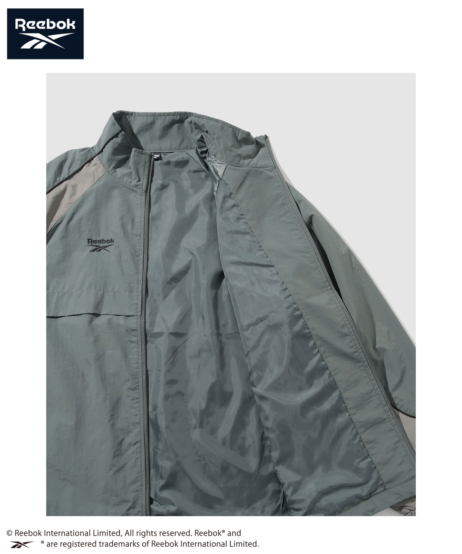 Reebok（リーボック） 【EC限定】Reebok ナイロンジャケット メンズ