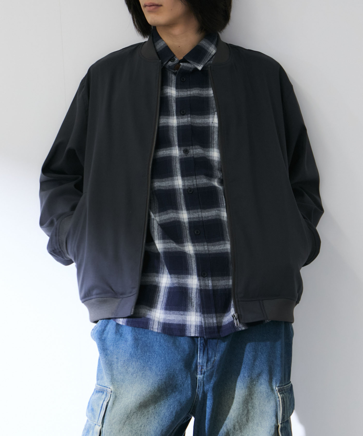 マイラク ブルゾン メンズ レディース ジャケット アウター ストレッチ