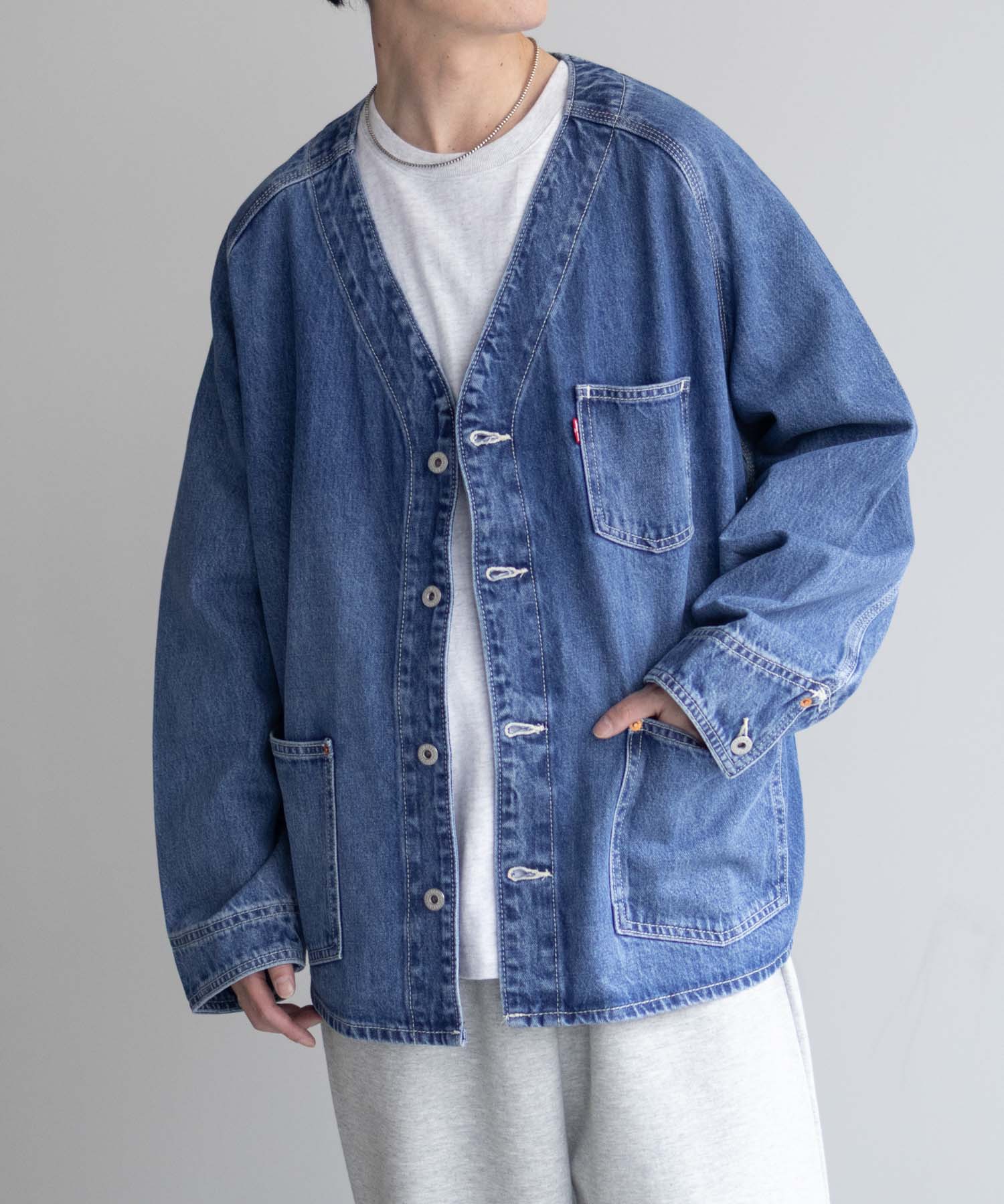 Levi's Levi's(R) リーバイス(R) カーディガン デニム メンズ 綿