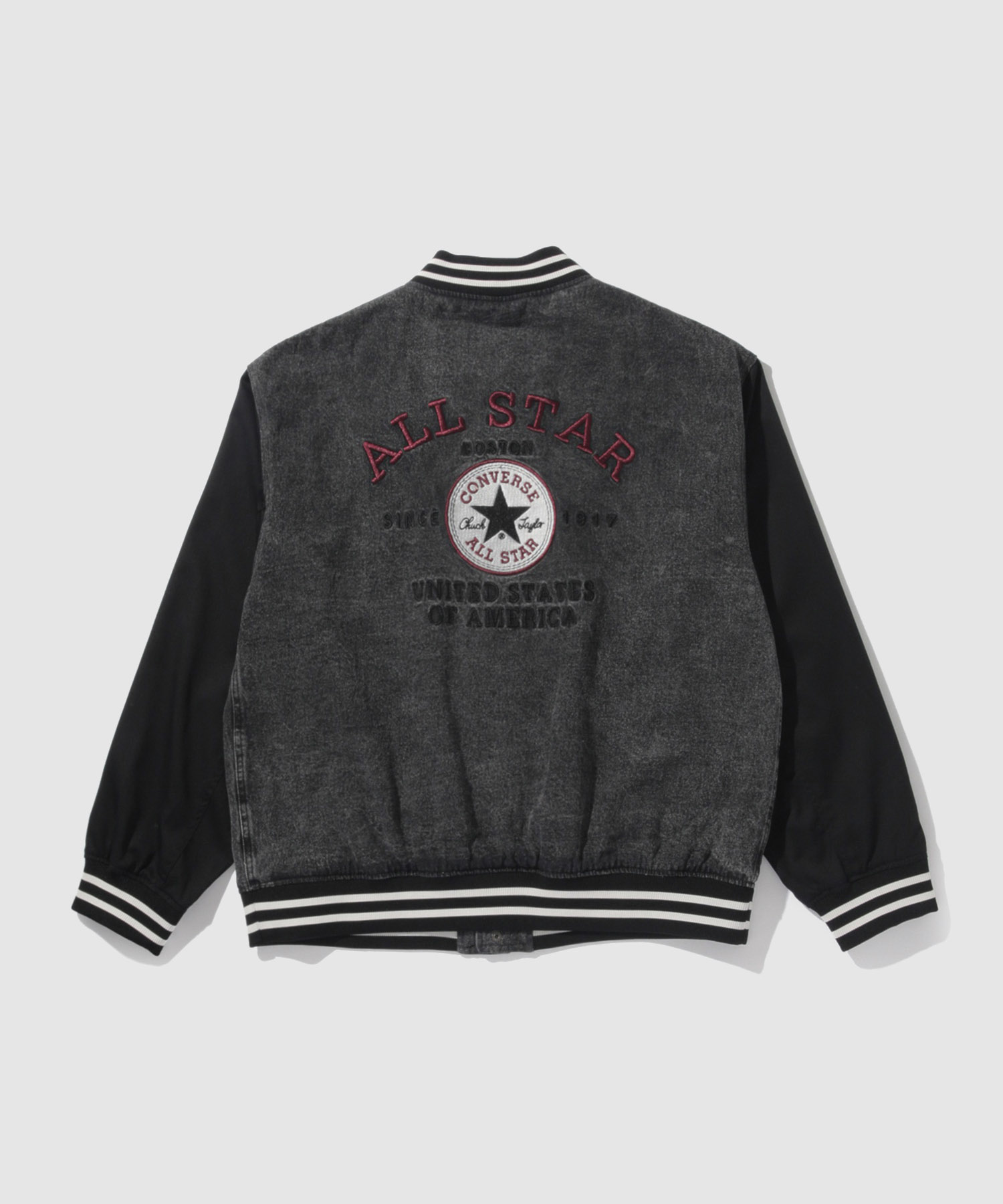 CONVERSE（コンバース） スタジャン メンズ 綿100％ コットン ケミカル