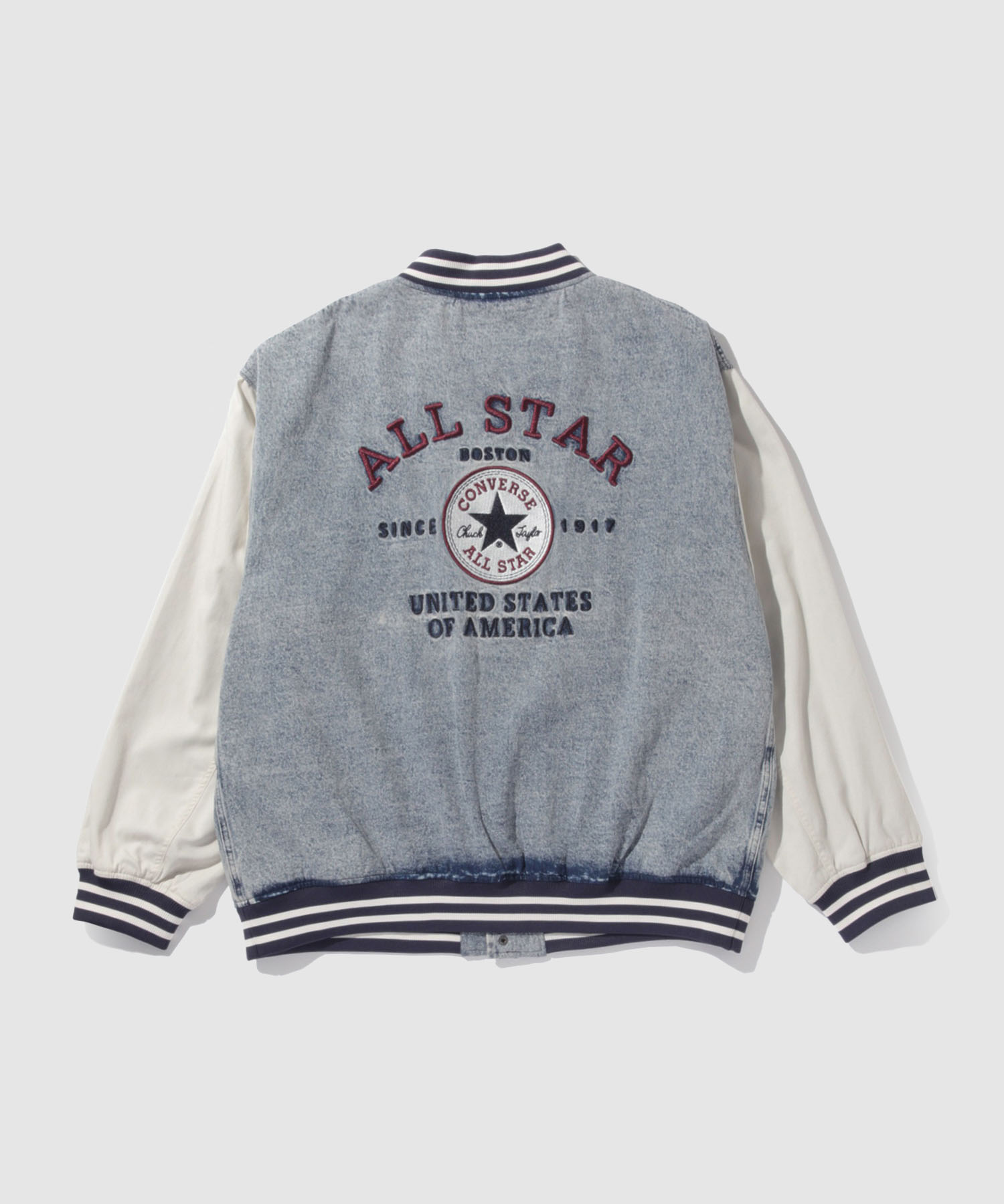 コンバース スタジャン オールスター バックロゴ デニム 即完売 CONVERSE（コンバース） スタジャン メンズ 綿100％ コットン ケミカル