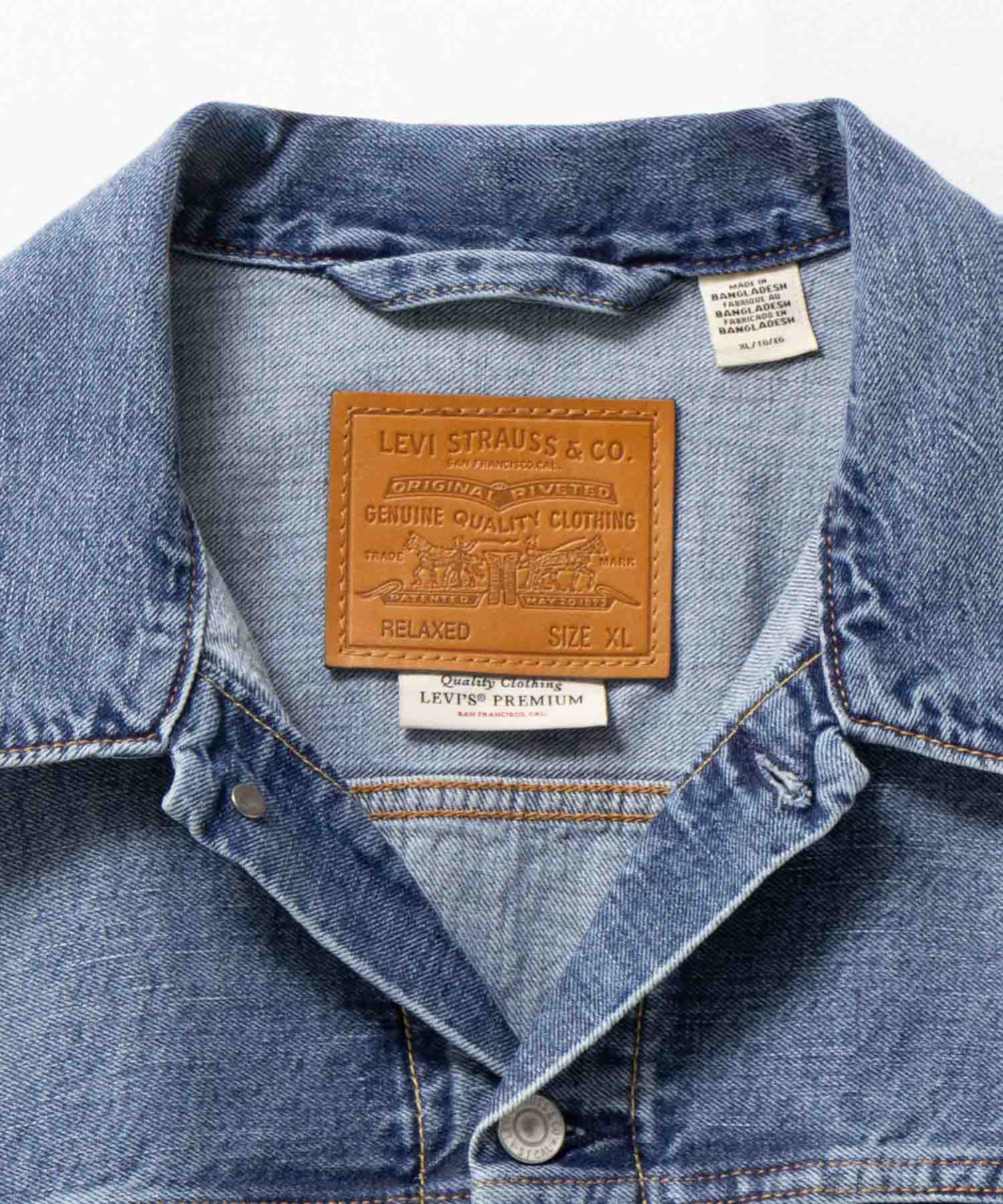 リーバイス RELAXED 2ndタイプ デニムジャケット Sサイズ Levi's（リーバイス） Levis(リーバイス) 2nd TYPE 2 RELAXED デニム