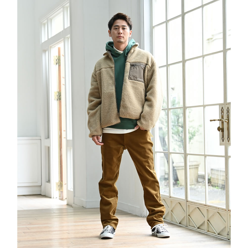 Dickies ディッキーズ ブルゾン メンズ ボア リバーシブル ロゴ