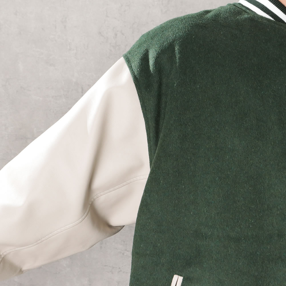 Dickies ディッキーズ [大きいサイズ] スタジャン メンズ バック