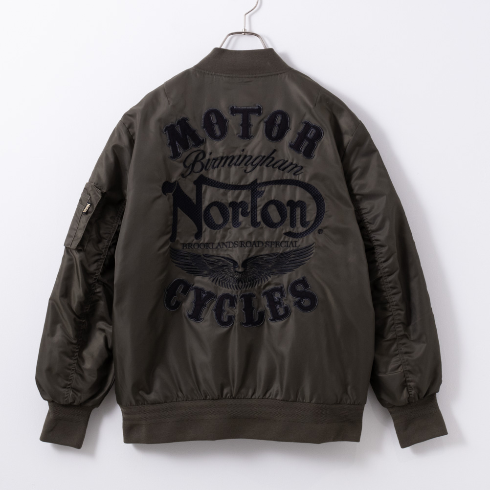 ヴォンダッチ vondutch ナイロンジャケット MA1 防寒 - バイクウエア/装備