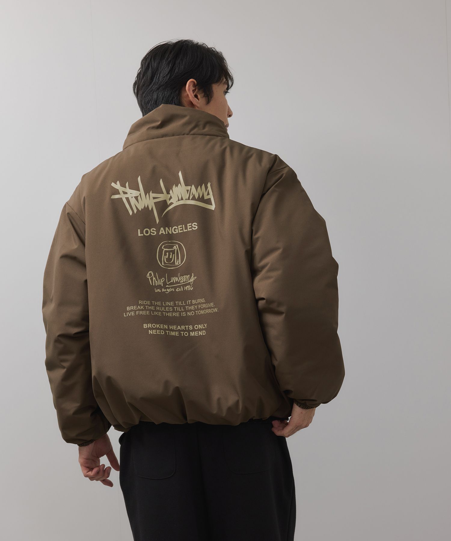 Philip Lumbang フィリップ ランバン 中綿ジャケット メンズ アウター