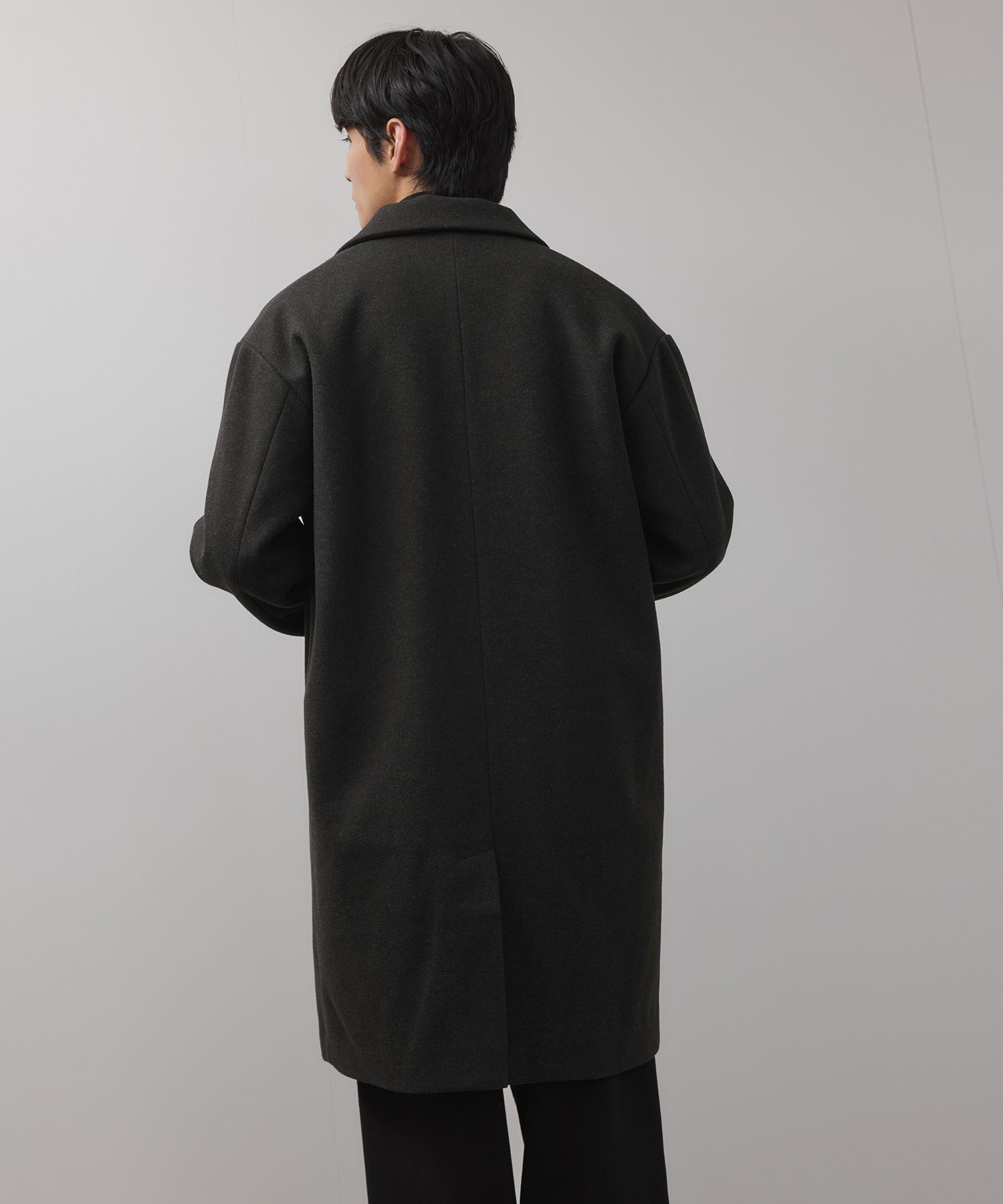mossimo（モッシモ） チェスターコート メンズ アウター 裏地 ポケット